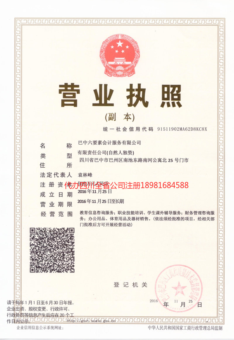 南京南京六要素会计服务有限公司